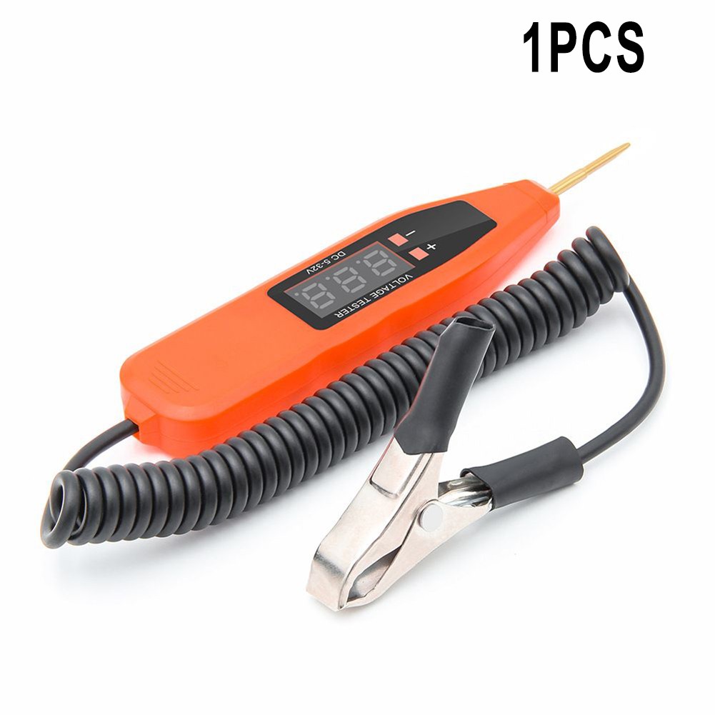 5/24/32V Digital Electric Voltage Circuit Tester Truck Automotive Light