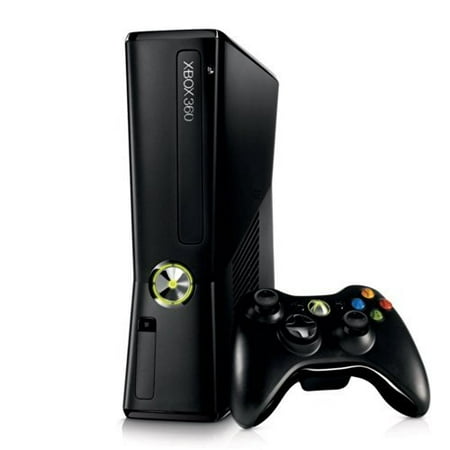 Refurbished Microsoft Xbox 360 System with 250 GB Hard Drive Black Console