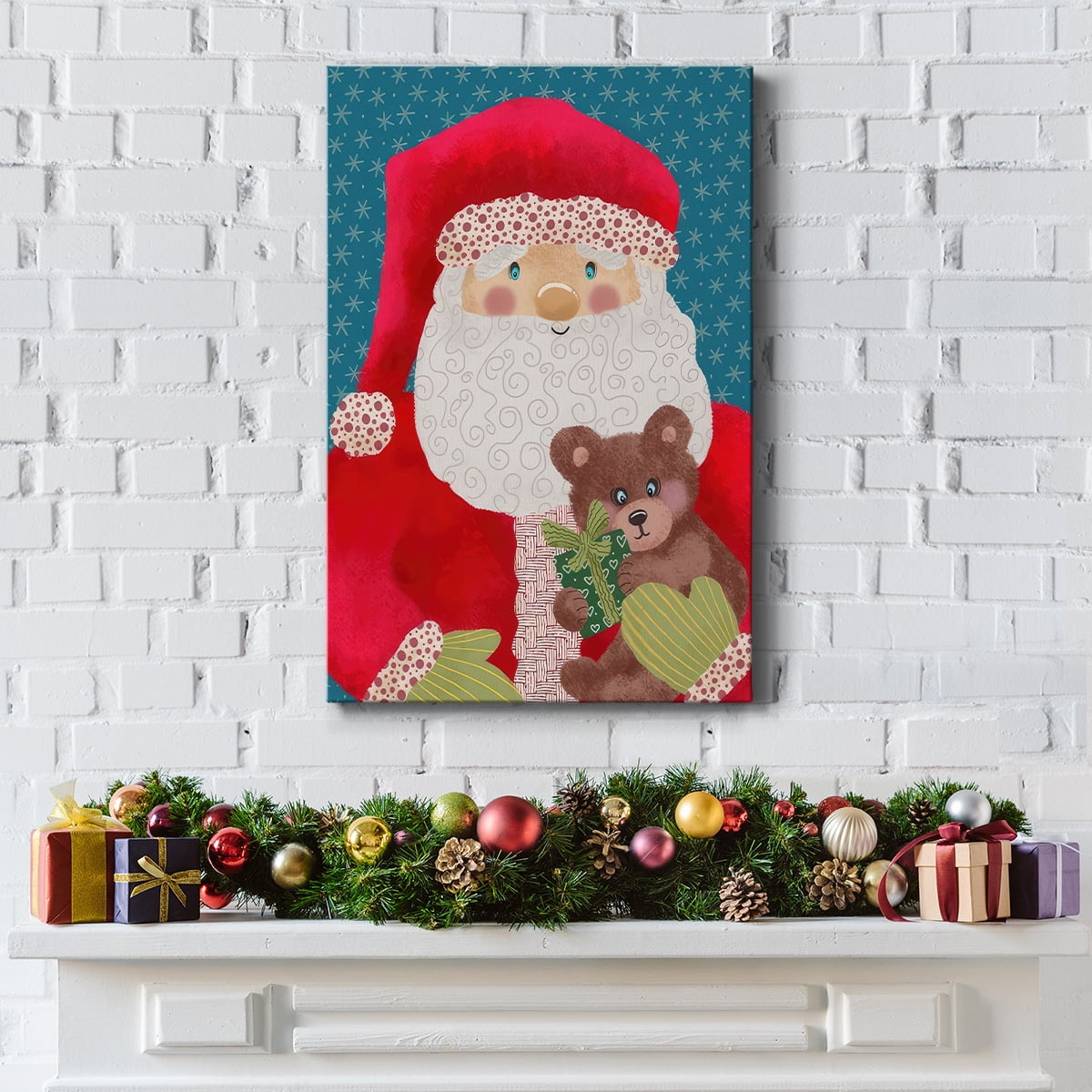 Santa Pack II- Gallery Wrapped Canvas