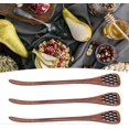 thumbnail image 4 of Wood Honey Drizzler 3pcs, Honey Dipper Sticks Wooden Honey Comb Honey Stick Honey Dipper Spoon Coffee Stiring Spoon Syrup Dippers(Brown), 4 of 5