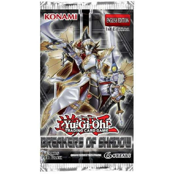 Yu Gi Oh Breakers Of Shadow Booster Pack Walmart Com Walmart Com