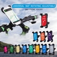 thumbnail image 3 of Customizable Zodiac Bike Phone Holder - 360° Rotation, Adjustable Cradle for 6.8" Phones, Secure Rubber Grip, Fits 22.8-31.8mm Handlebars, Durable Plastic -, 3 of 7