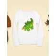 thumbnail image 3 of Cute Dinosaur Long Sleeve Toddler -Image by Shutterstock,  3 Toddler, 3 of 4