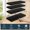 Black, variant on 24inch Walnut Finished Floating Wall Shelves, Rustic Solid Pine Wood Shelf Bracket, Wall Mounted Hanging Shelves for Bedroom and Living Room, Set of 2