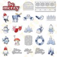 thumbnail image 2 of Troqueles de corte de metal con forma de medias nórdicas navideñas para hacer álbumes de recortes, manualidades, plantillas de relieve, 2 of 5