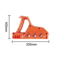 thumbnail image 1 of ABS Plasterboard Chamfering Planer Wood Edges Trimming Tool Tilt Angle Ceiling Decorative Planer with Stainless Steel Blade, 1 of 5