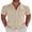 Beige, variant on Mens Short Sleeve Button Down Shirts Summer Family Beach Outfits Dark Grey Dark Grey S