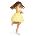 thumbnail image 3 of Kensie Girl Bow Strap Embroidered Heavy Lace Dress, Sizes 4-16, 3 of 7