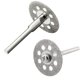 thumbnail image 3 of 1 juego de discos de corte de diamante de 22 mm con 4 mandriles de 3 mm y 1 juego de ruedas abrasivas para pulir de 1 pulgada, 3 of 8