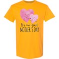 thumbnail image 3 of Inktastic It's Our First Mother's Day Cute Hugging Hearts T-Shirt, 3 of 5
