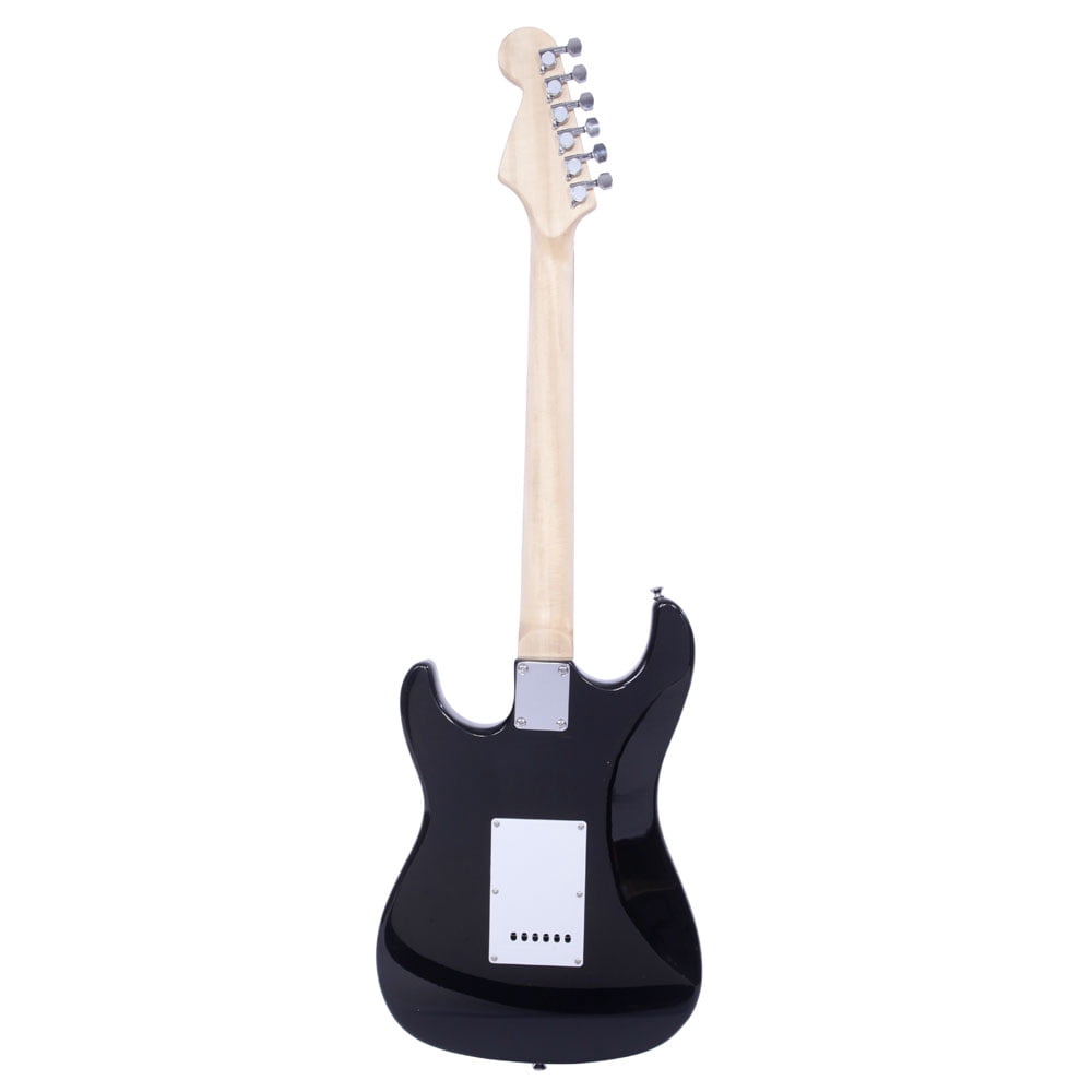 39" Electric Guitar for Kids, Gift Classic Rock 'N' Roll Musical Instrument Electric Guitar for Children, White Rosewood Fingerboard Electric Guitar for Child Boys Girls