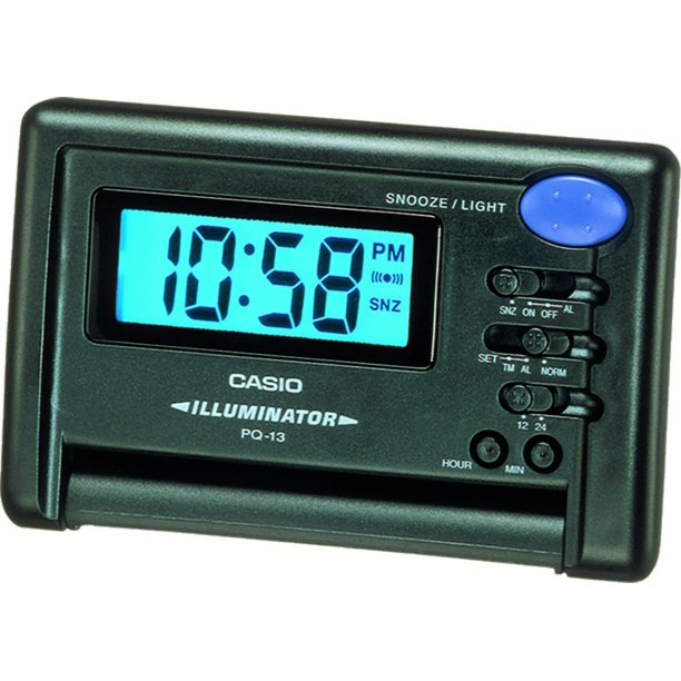 Casio Snooze Daily Alarm Travel Clock