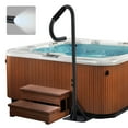 thumbnail image 1 of QinaQin Hot Tub Handrail with LED Light, 360° Rotatable Spa Side Handrail with Adjustable Height, 1 of 7