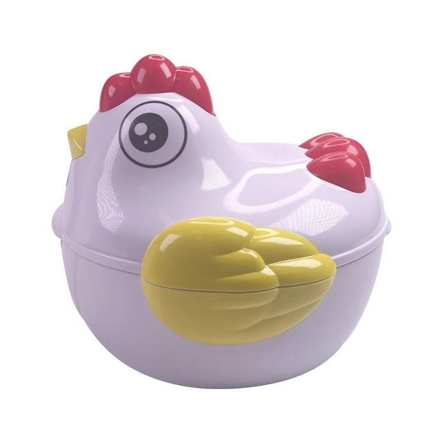 Dvkptbk Jouet Éducatif pour Enfants Poule Torsadée Éducation Précoce Forme Colorée