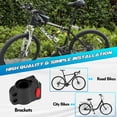 thumbnail image 7 of SUNYA Bike U Lock with Cable - Heavy Duty Bicycle U-Lock , U Lock for Bicycle , 14mm Shackle and 12mm x1.5m Cable - 1 Mounting Brackets for Road Bike Mountain Bike Folding Bike(Standard), 7 of 7