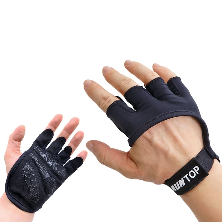 RUNTOP Workout Gloves Cross Training Grip Pads Exercise Home Fitness  Weightlifting Powerlifting Gym Rowing Yoga Pole Women Men Hand Full Palm  Protect Prevent Rips Blister Callus 