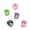 D, variant on XINGXIANG - 5-Pack Shiny Rainbow Letter Beads, Colorful A-Z Alphabet Loose Beads, Craft Accessories for Handmade Jewelry, Gifts & Decoration (Z)
