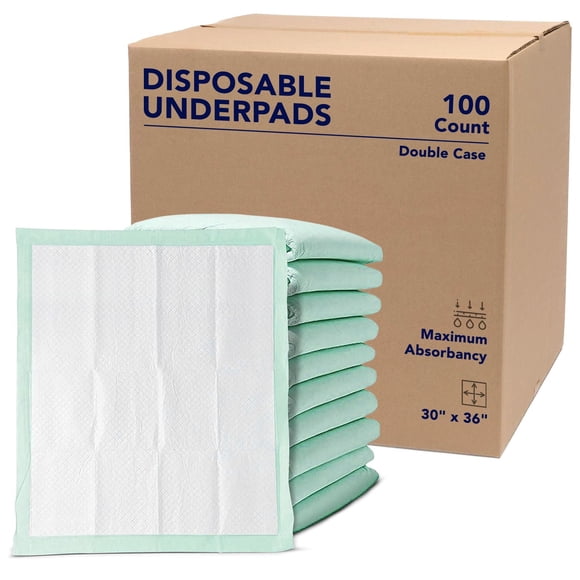 ProHeal Premium Incontinence Disposable Chucks Underpads - 30" x 36