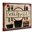 thumbnail image 2 of Stupell Industries Traditional Bon Appetit Vintage Kitchen Canvas Art, 20 x 16, by Dan DiPaolo, 2 of 7