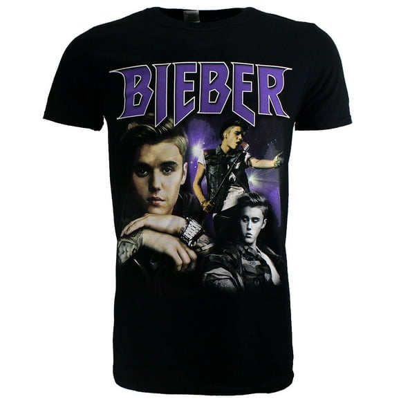 Justin Bieber T-Shirt en Coton Hommage à