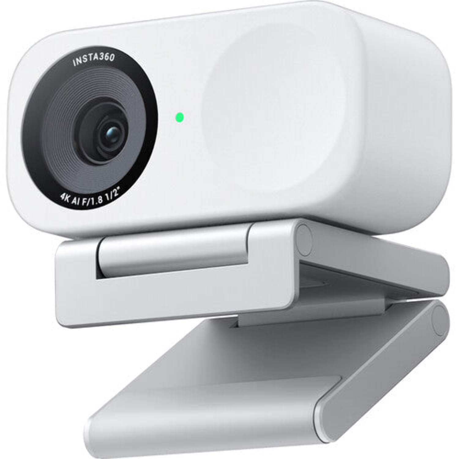Insta360 Link 2C 4K AI Webcam, Standard Bundle, Arctic White