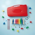 thumbnail image 2 of twisto Aluminum Bar Xylophone Easy to Play 25 Note Xylophone Starter Set Percussion Songbook for Children, Beginners, Classroom, Home Learning, Yellow, 2 of 9
