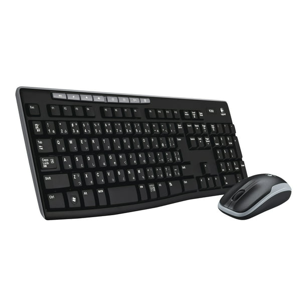Logitech Wireless Combo MK260 - Keyboard and mouse - wireless - - Walmart.com