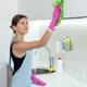 thumbnail image 1 of Estante de almacenamiento para fregadero de cocina, soporte de esponja de acero inoxidable, organizador de baño de esponja de cepillo autoadhesivo para almacenar paños de cocina ZefeiWu 8390611513740, 1 of 1