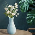 thumbnail image 3 of PEACNNG Unbreakable Vase for Flowers, Ceramic Look Plastic Vase For Flower Arrangement Modern Home Decoration, 3 of 5
