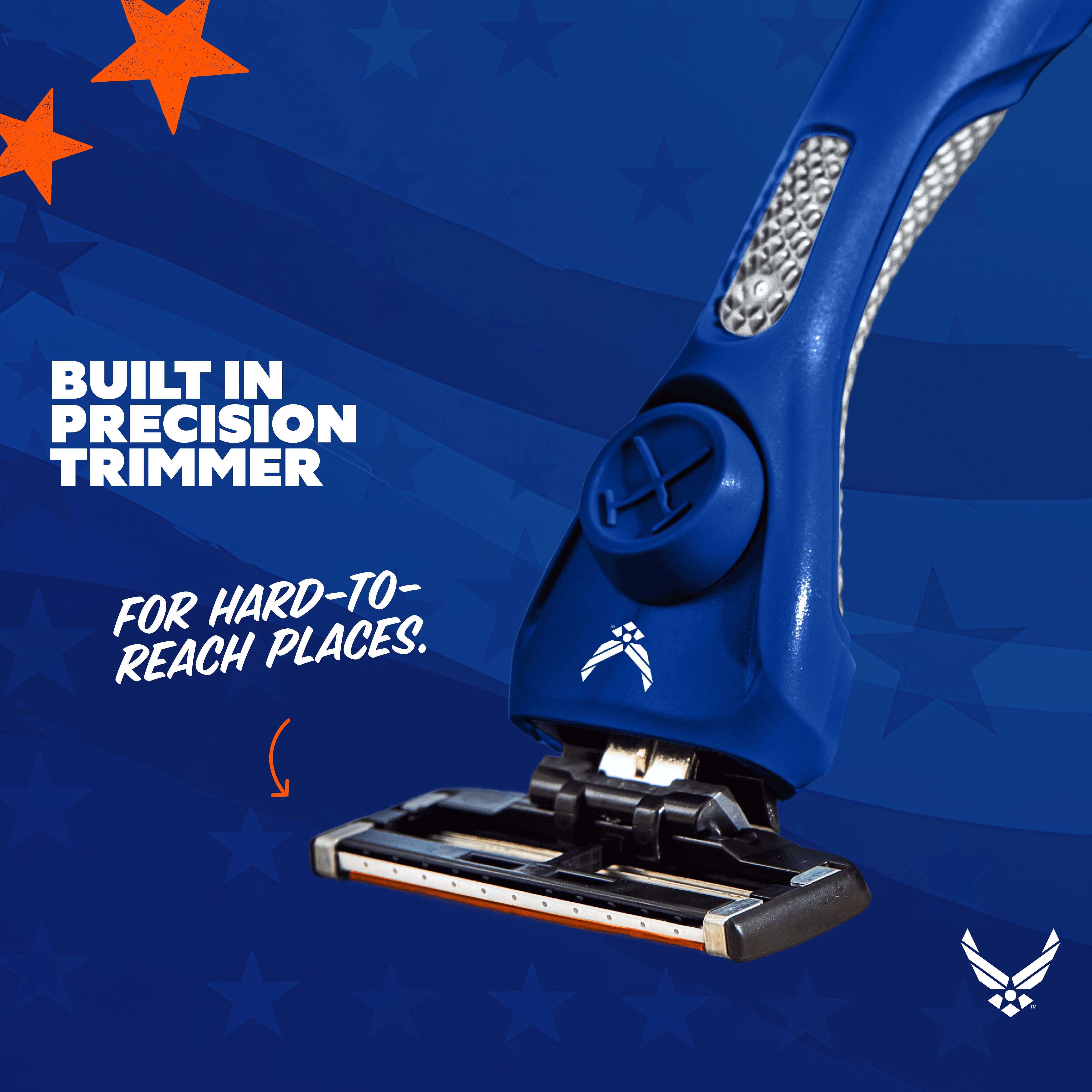 Dollar Shave Club Military Air Force 6-Blade Razor Starter Set