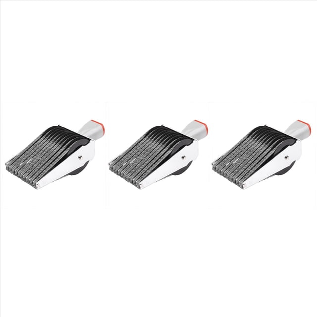 3X Multipropósito 10 Dígitos Alfabeto Rolling Rubber Stamp Número de Letra en Inglés Relieve DIY Scrapbooking Roller Stationery