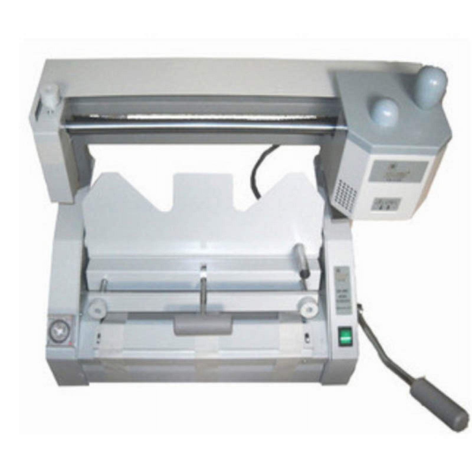 DC-30 Desktop Hot Melt Glue Binding Machine Comb Glue Book Binder Machine Booklet Maker ,Easy to Operate
