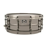 Ludwig Universal Brass Snare Drum with Black Nickel Hardware 5.5"x14"