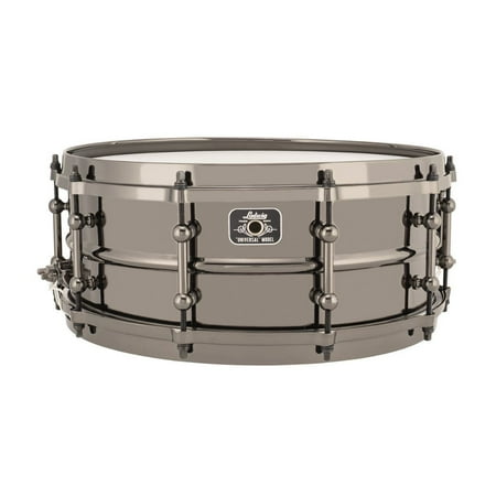 Ludwig Universal Brass Snare Drum with Black Nickel Hardware 5.5"x14"