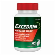 Excedrin Migraine Relief 300 Caplets Pain Relievel