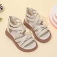 thumbnail image 5 of Grblisyd Girls Shoes Gladiator Sandals Cute Open Toe Breathable Summer Shoes with Rubber Sole (Little Kid/Big Kid), 5 of 6