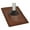 Brown, variant on 3 by 1 Galvanized Base Roof Flashing, Brown