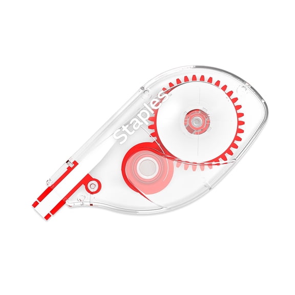 Staples Correction Tape White 2/Pack (ST59818) ST59818-CC