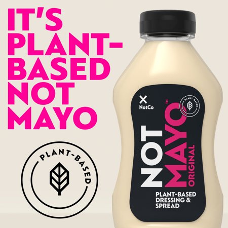 NOTCO NOTMAYO PLANT-BASED VEGAN MAYO, DRESSING AND SPREAD, 12 FL OZ SQUEEZE BOTTLE