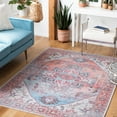 thumbnail image 3 of SAFAVIEH Serapi Flora Oriental Area Rug, Rust/Ivory, 5'3" x 7'6", 3 of 13