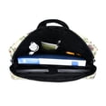thumbnail image 5 of FORMRS 16" Laptop Bag Carrying Sleeve Case with Handle Travel Shoulder Briefcase, Purple Birds Teapots, 5 of 8