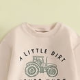thumbnail image 6 of CAUYDY 6 9 12 18 24 Months Toddler Boys Fall Winter Clothing 2T 3T 4T 5T Infant Long Sleeved Sweatshirt Sweatpants 2 Piece Cute Set Baby Picture Outfits Green for Sizes 12-18 Months, 6 of 6