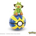 thumbnail image 5 of MEGA Pokemon Building Toy Kit Grookey (15 Pieces) with 1 Action Figure and Ball for Kids, 5 of 6