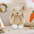 thumbnail image 2 of ToyKingdee Adorable Floppy Ear Bunny Plush with Decorative Bandana, Soft Cuddly Stuffed Animal for Kids and Gifting, 2 of 6