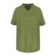 thumbnail image 5 of mfyjkho Tops Para Hacer Ejercicio, Blusa De Verano Con Cuello En V, Manga Corta, Holgada, Con Botones Y Lino Para Mujer Tops Para Hacer Ejercicio Para Mujer M, 5 of 6