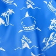 thumbnail image 4 of SGMVNU Baby Boys Swimwear Print Zip Up 1 Piece Swimsuit with Swim Cap Sun Rashguard for Beach Pool Sky Blue Size 12-18 Months, 4 of 7