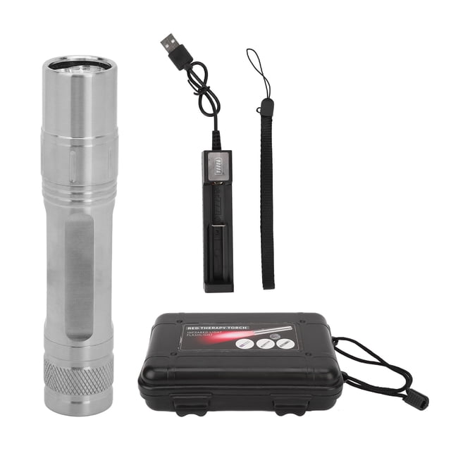 Antorcha de terapia LED roja NikouMX Dispositivo de terapia infrarroja portátil