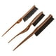 thumbnail image 5 of Juego de 3 brochas para burlar, juego de peines para peinar el cabello, cepillo para bordes de cabello, peine para peinar, herramienta de , j, 5 of 7