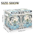 thumbnail image 5 of Yayeee Collapsible Cube Storage Bin with Lid Fabric Closet Decorative Basket with Handles, Vibrant Abstract Design, 5 of 7