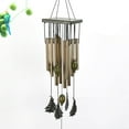 thumbnail image 3 of Latrodar Star Wind Chime Copper Wind Chime Creative n Decor Garden Gifts B 8x3.6 Inch Home Tools, 3 of 3